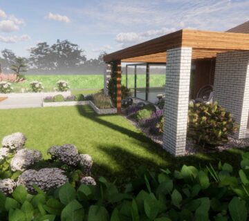 Ogród przy rezerwacie